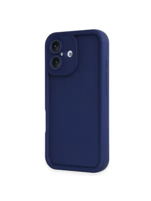 Apple İphone 16 Kılıf Viera Silikon - Lacivert