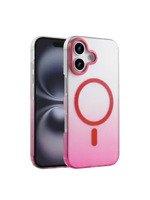 Apple İphone 16 Plus Glossy Magsafe Kapak - Pembe