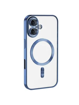 Apple İphone 16 Plus Kılıf Kross Magneticsafe Kapak - Mavi