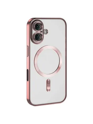 Apple İphone 16 Plus Kılıf Kross Magneticsafe Kapak - Pembe