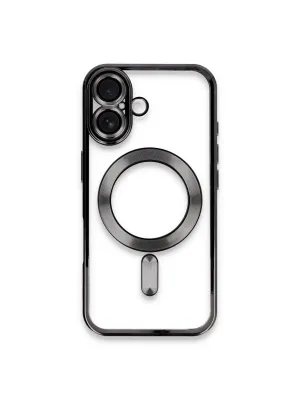 Apple İphone 16 Plus Kılıf Kross Magneticsafe Kapak - Siyah