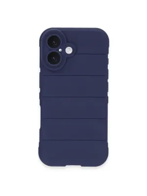 Apple İphone 16 Plus Kılıf Optimum Silikon - Lacivert