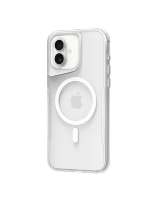 Apple İphone 16 Plus Kılıf Pc Poso Magsafe Kapak - Şeffaf