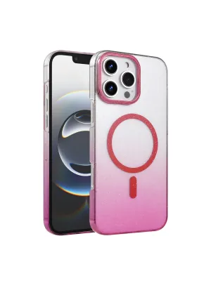 Apple İphone 16 Pro Glossy Magsafe Kapak - Pembe