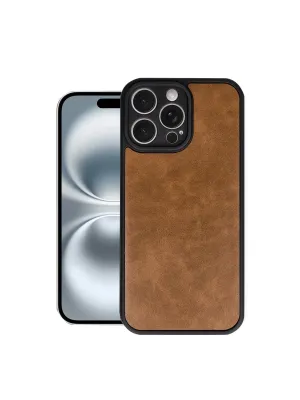 Apple İphone 16 Pro Kılıf Aras Deri Kapak - Taba