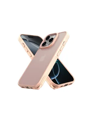 Apple İphone 16 Pro Kılıf Elegant Kapak - Pudra