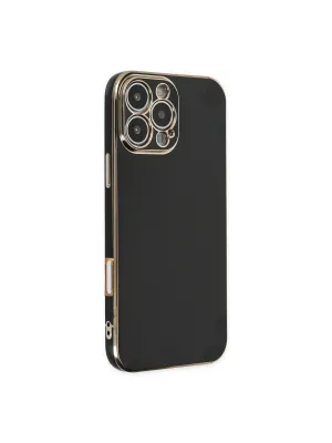 Apple İphone 16 Pro Kılıf Volet Silikon - Siyah