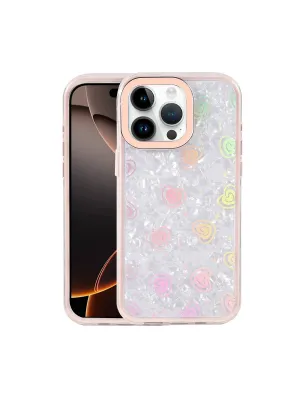 Apple İphone 16 Pro Lumi Desenli Kapak - Pembe
