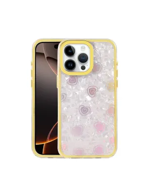 Apple İphone 16 Pro Lumi Desenli Kapak - Sarı