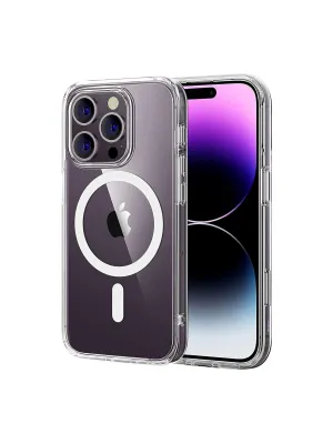 Apple İphone 16 Pro Max Combo Sert Şeffaf Magsafe Kapak - Şeffaf