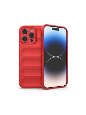 Apple İphone 16 Pro Max Kılıf Optimum Silikon - Kırmızı