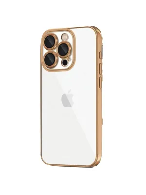 Apple İphone 16 Pro Max Kılıf Razer Lensli Silikon - Desert