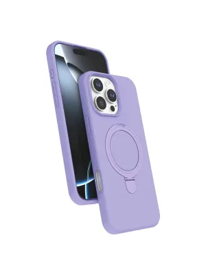 Apple İphone 16 Pro Max Regal Magsafe Standlı Kapak - Lila