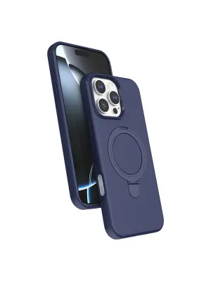 Apple İphone 16 Pro Regal Magsafe Standlı Kapak - Lacivert