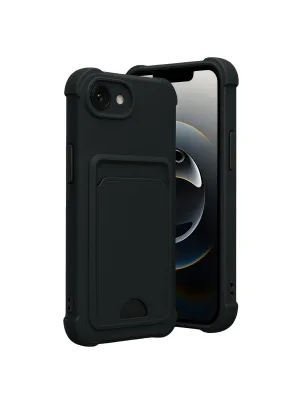 Apple İphone 16e Kelvin Kartvizitli Silikon - Siyah