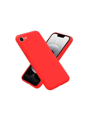 Apple İphone 16e Kılıf First Silikon - Kırmızı