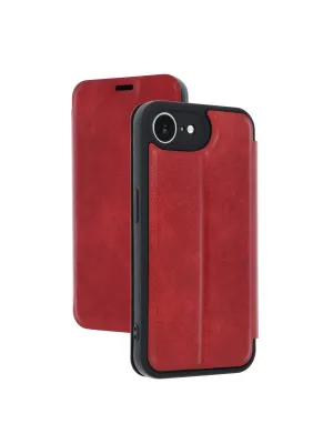 Apple İphone 16e Kılıf Flip Cover - Kırmızı
