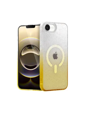 Apple İphone 16e Pummel Shiny Magsafe Kapak - Gold