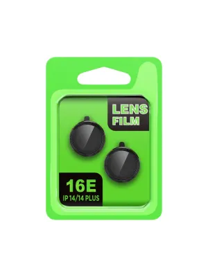 Apple İphone 16e Raze Metal Kamera Lens - Siyah