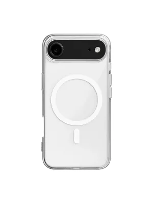 Apple İphone 17 Air Kılıf Magneticsafe Şeffaf Silikon - Şeffaf