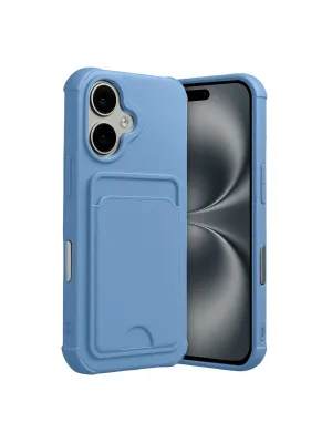 Apple İphone 17 Kelvin Kartvizitli Silikon - Mavi