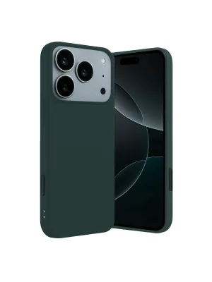 Apple İphone 17 Pro First Silikon - Koyu Yeşil
