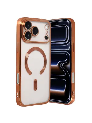 Apple İphone 17 Pro Kross Magneticsafe Kapak - Turuncu