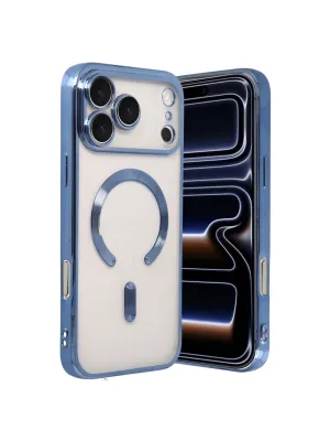 Apple İphone 17 Pro Max Kross Magneticsafe Kapak - Sierra Blue