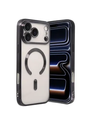 Apple İphone 17 Pro Max Kross Magneticsafe Kapak - Siyah