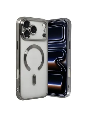 Apple İphone 17 Pro Max Kross Magneticsafe Kapak - Titan Gri
