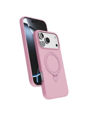 Apple İphone 17 Pro Max Regal Magsafe Standlı Kapak - Açık Pembe