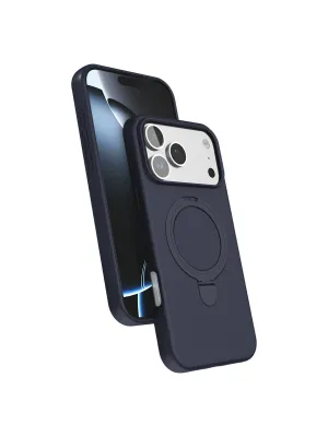 Apple İphone 17 Pro Max Regal Magsafe Standlı Kapak - Lacivert