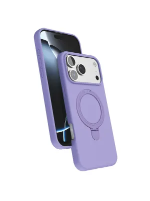 Apple İphone 17 Pro Max Regal Magsafe Standlı Kapak - Lila