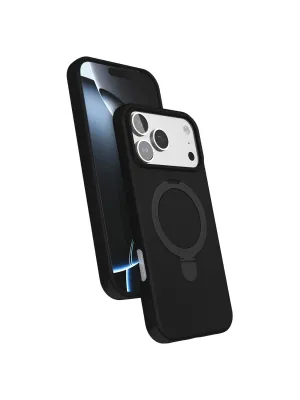 Apple İphone 17 Pro Max Regal Magsafe Standlı Kapak - Siyah