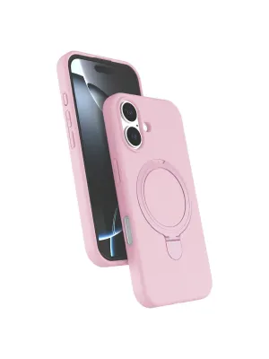 Apple İphone 17 Regal Magsafe Standlı Kapak - Açık Pembe