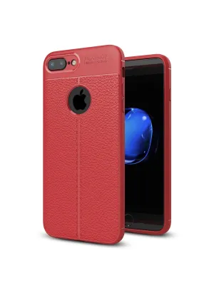Apple İphone 7 Plus Kılıf Auto Focus Kapak - Kırmızı