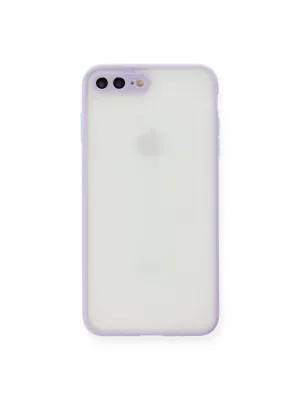 Apple İphone 7 Plus Kılıf Montreal Silikon Kapak - Mor
