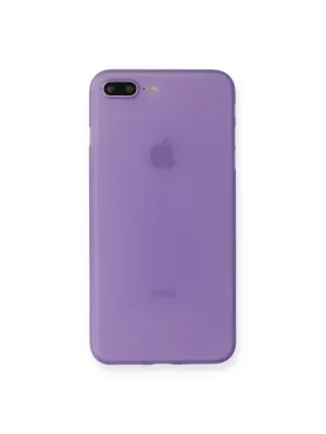 Apple İphone 7 Plus Kılıf Pp Ultra İnce Kapak - Mor