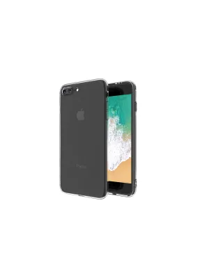 Apple İphone 8 Plus Kılıf Deluxe 2mm Şeffaf Silikon