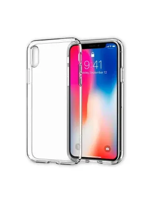 Apple İphone X Kılıf Lüx Şeffaf Silikon