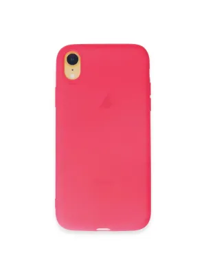Apple İphone Xr Kılıf First Silikon - Pembe