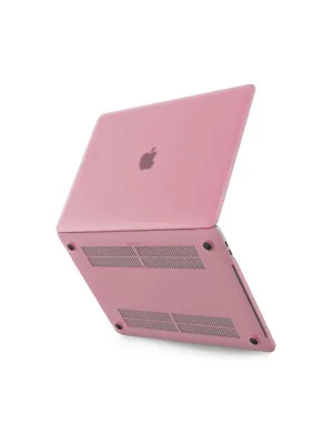 Apple Macbook Pro 13 2020 Macbook Buzlu Kapak - Pembe