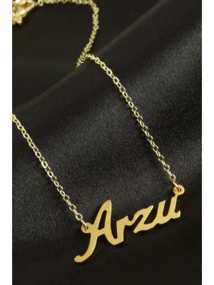 Arzu isimli kolye (Kişiye Özel)