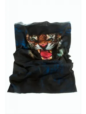 Aslan Desenli Baff Boyunluk