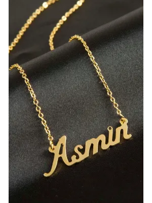 Asmin isimli kolye (Kişiye Özel)