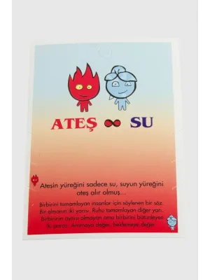 Ateş Su Bileklik Kartı