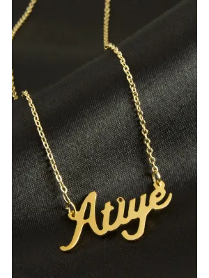 Atiye İsimli Kolye (Kişiye Özel)