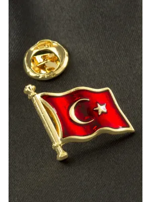 Ay Yıldız Yaka Rozet