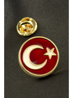 Ay Yıldız Yaka Rozet