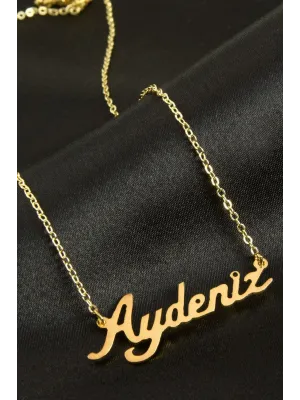 Aydeniz İsimli Kolye (Kişiye Özel)